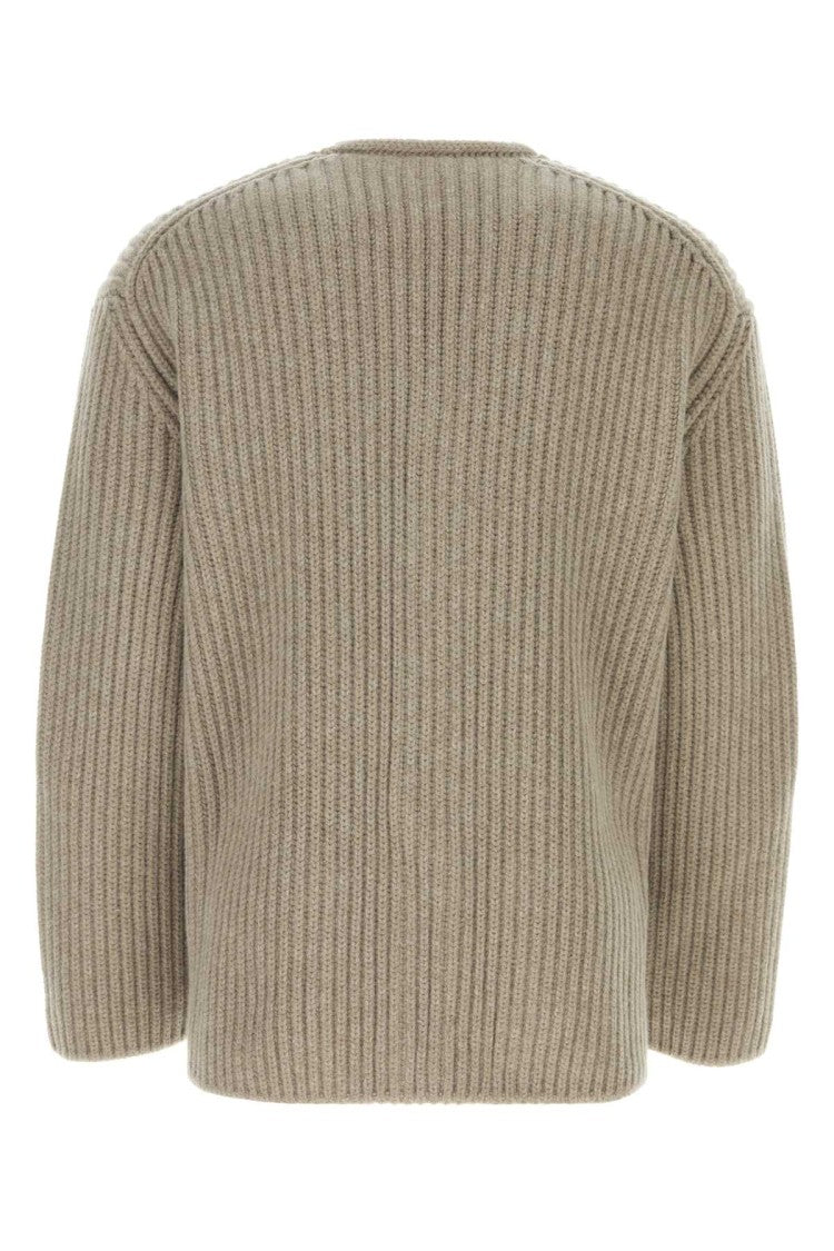 Bottega Veneta Cappuccino Wool Blend Cardigan