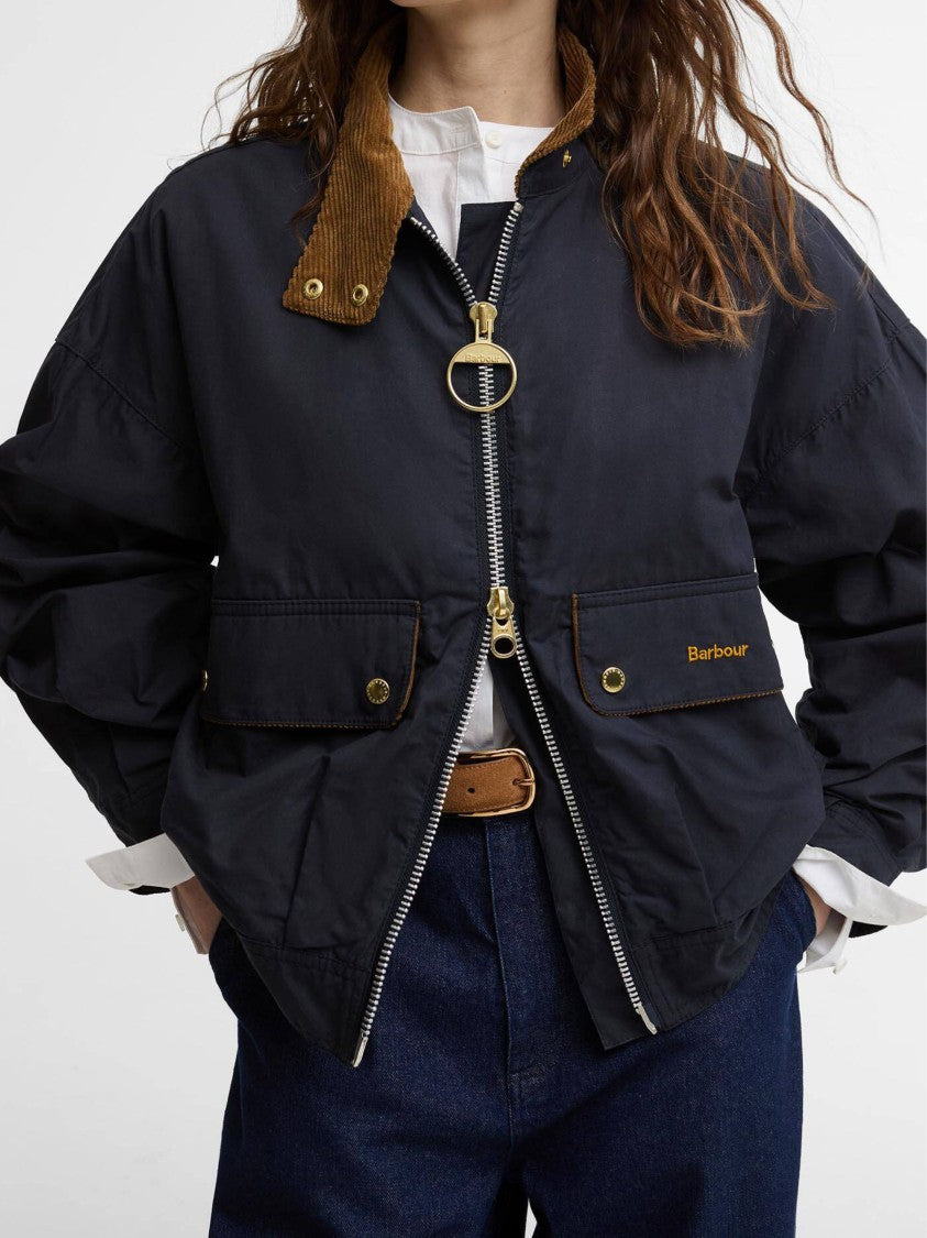 Barbour Blackthorn Blue Cotton Jacket