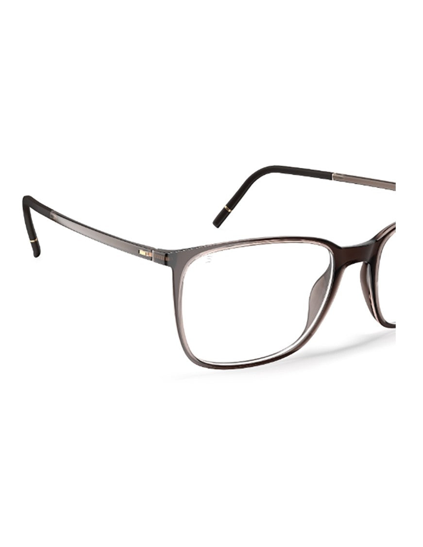 Silhouette Elegant Acetate Optical Frames With Unique Zero Temple Design