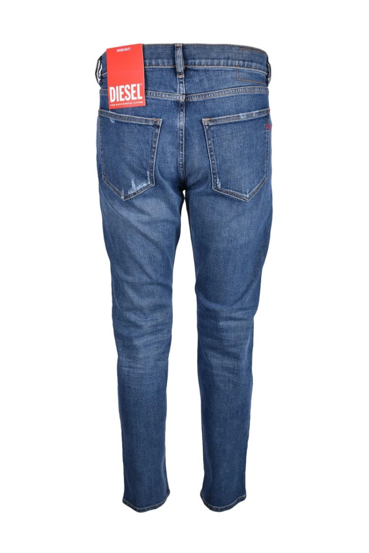 Diesel Denim Faded Stretch Jeans