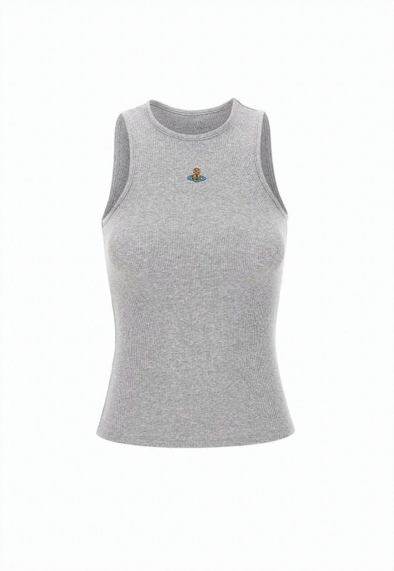 Vivienne Westwood Draped Cowl Neckline Sleeveless Top