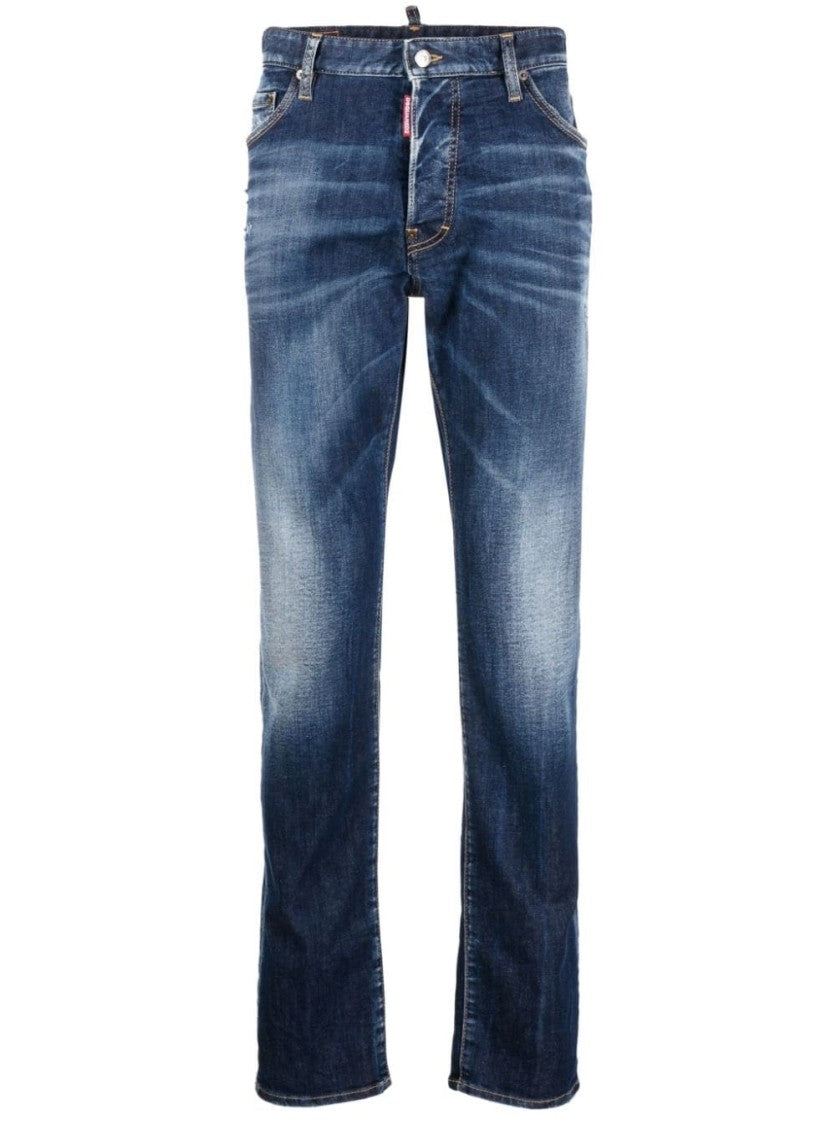 Dsquared2 Straight Leg Jeans