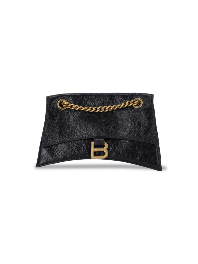 Balenciaga Small 'Crush' Bag – Black