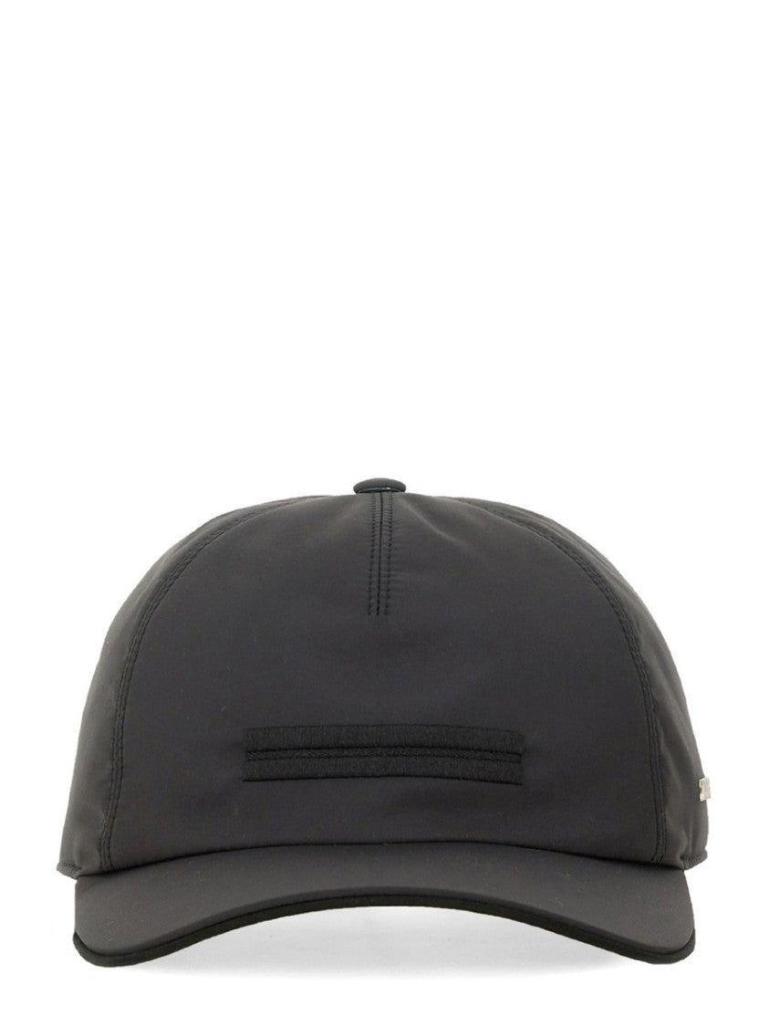 Zegna Structured Black Baseball Cap