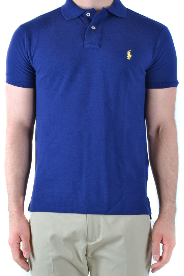 Polo Ralph Lauren Fitted Royal Blue Polo T-Shirt