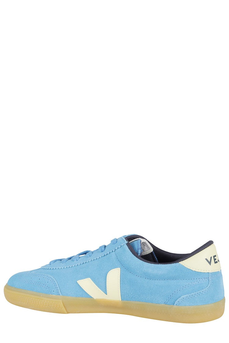 Veja Volley Suede Sneakers - Light Blue