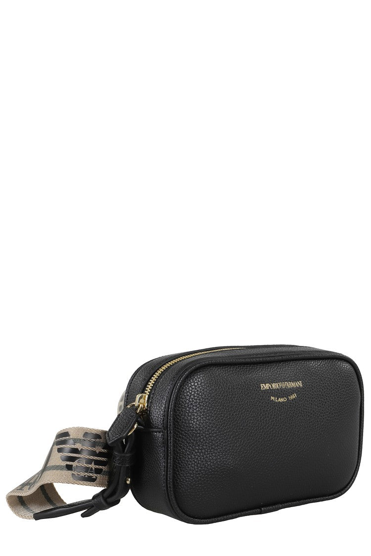 Emporio Armani Textured Black Mini Bag