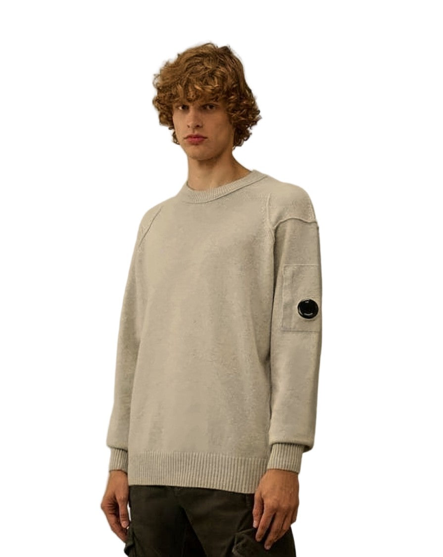 C.P. Company Relaxed-Fit Crew Neck Wool Blend Sweater