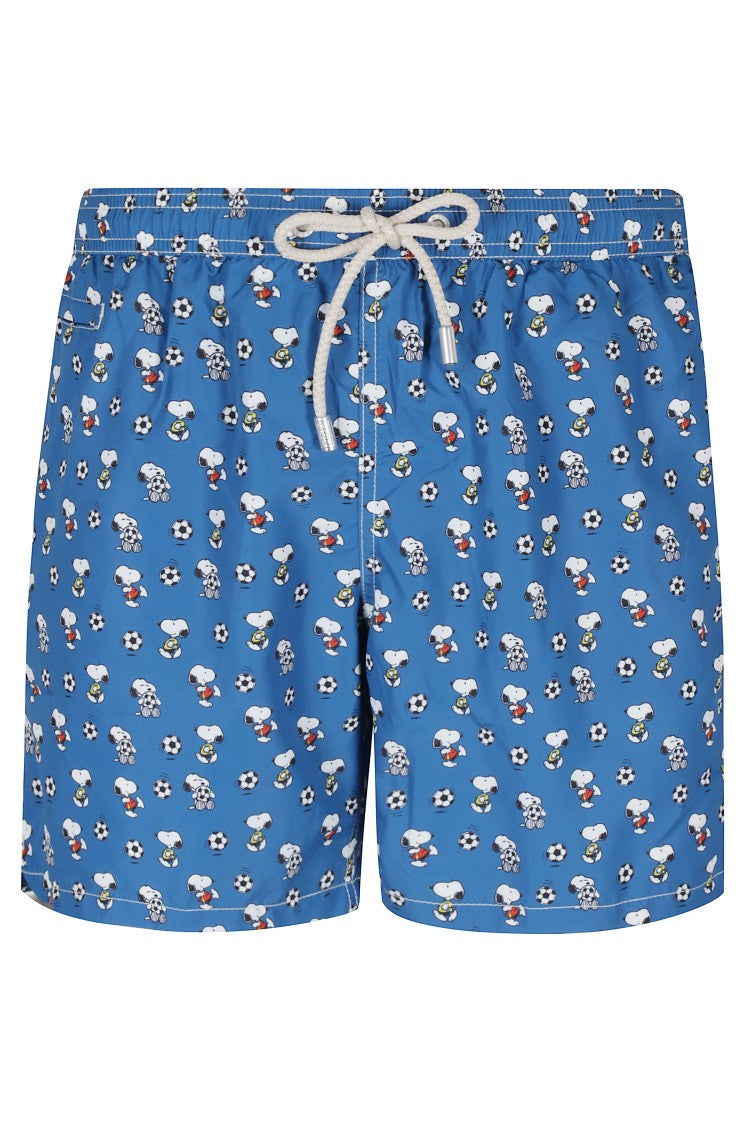 Mc2 Saint Barth Lighting Micro Swimsuit - Blue