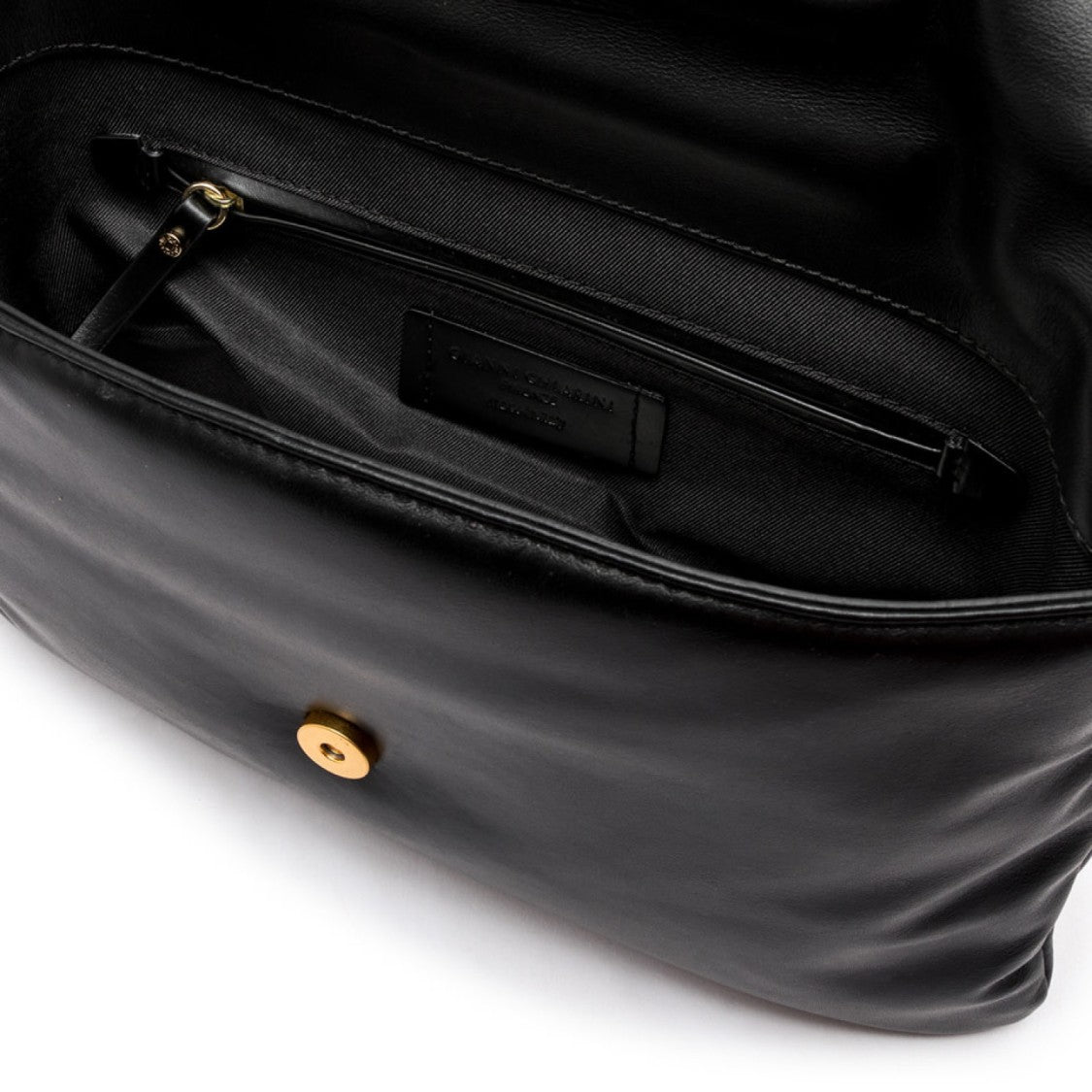 Gianni Chiarini Mirea Bag In Soft Black Smooth Leather