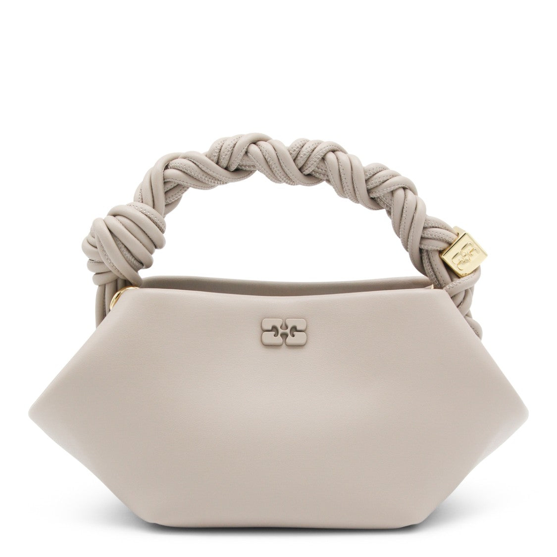 Ganni Beige Top Handle Bag
