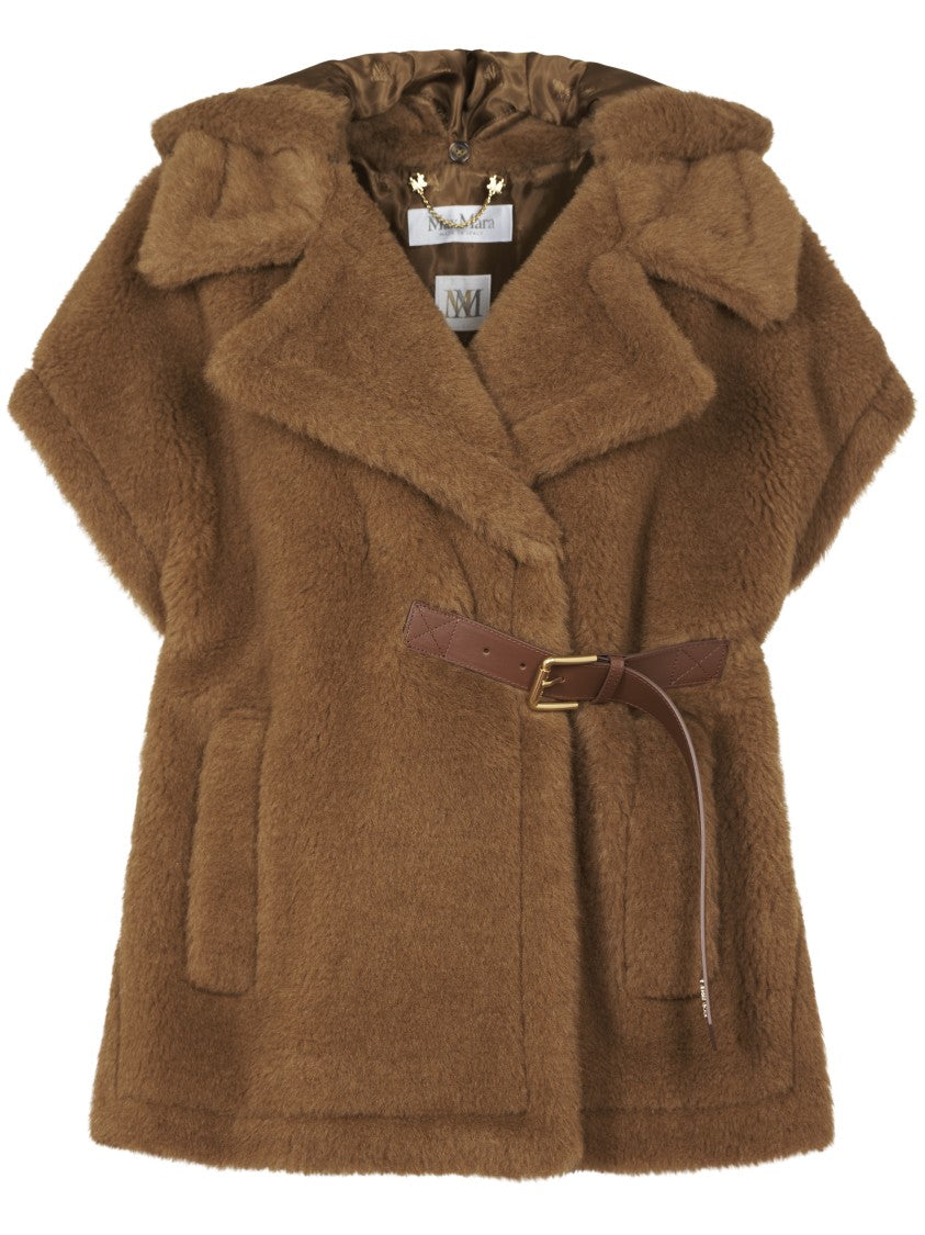 Max Mara Relaxed Fit Camel Coat