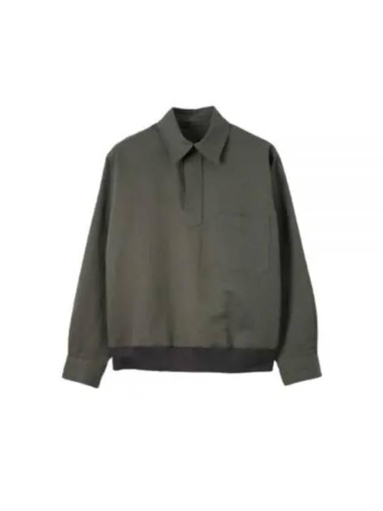 Margaret Howell Long-Sleeve Shirt With Classic Collar And Relaxed Fit