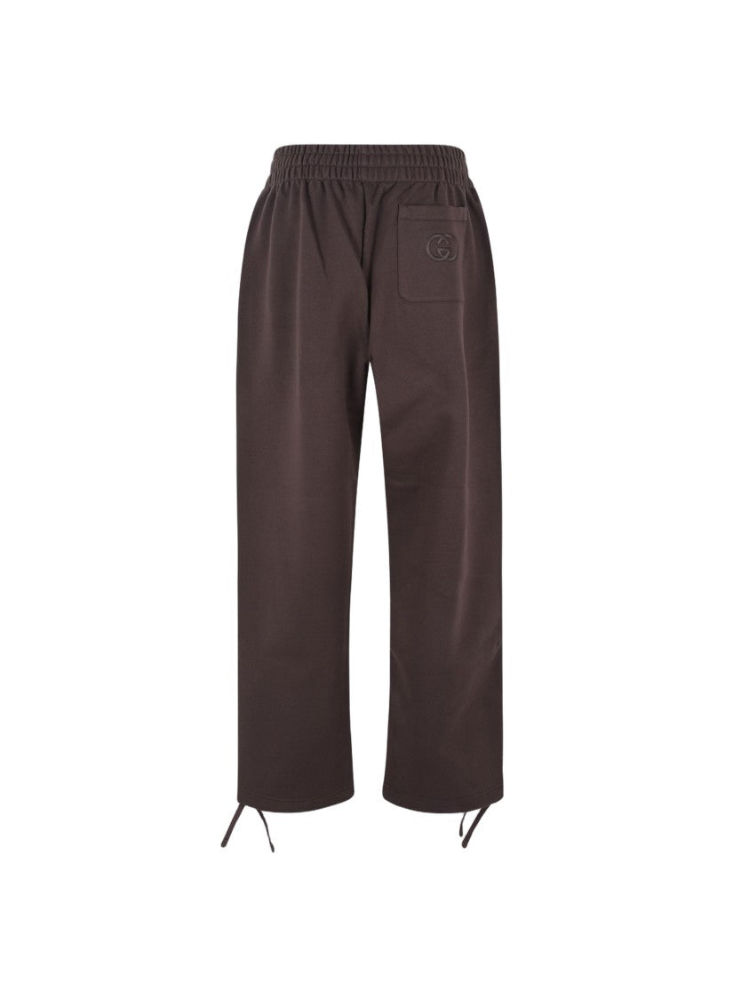 Gucci Cropped Cotton Casual Pants