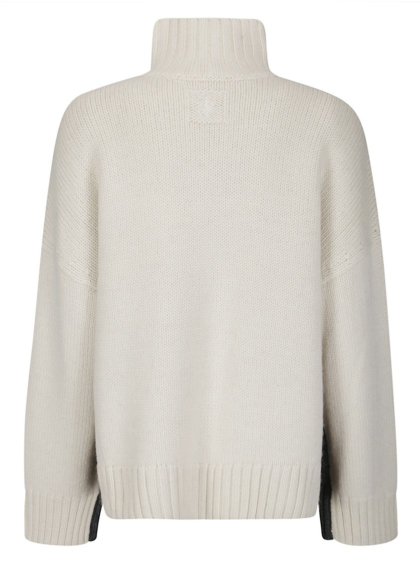 J. W. Anderson Two Tone Patch Pocket Jumper Sweater
