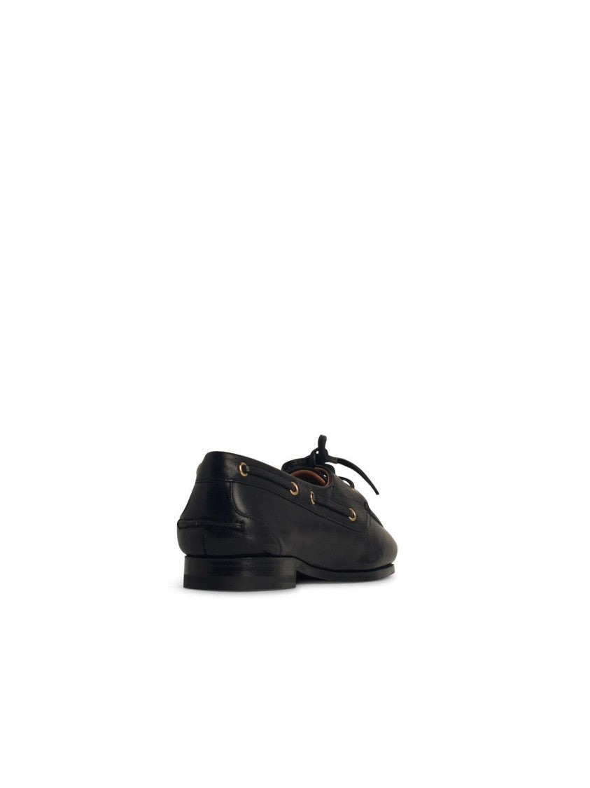 Bally Pathy' Black Leather Loafers