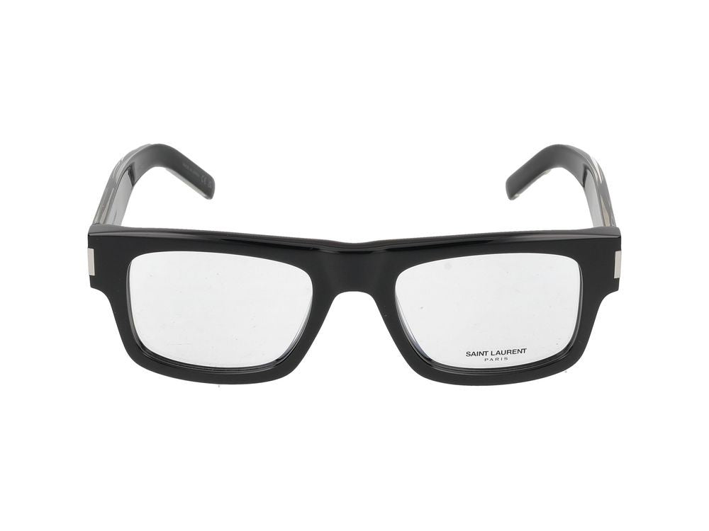 Saint Laurent Eyeglasses Sl 574 001 Black Crystal Transparent 52/21/145