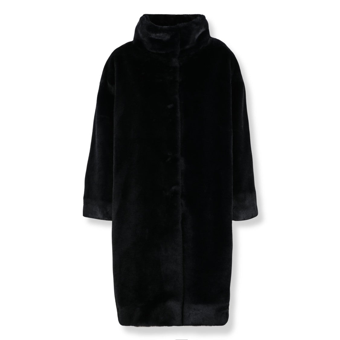 Herno Streamlined Long Coat With Soft Texture