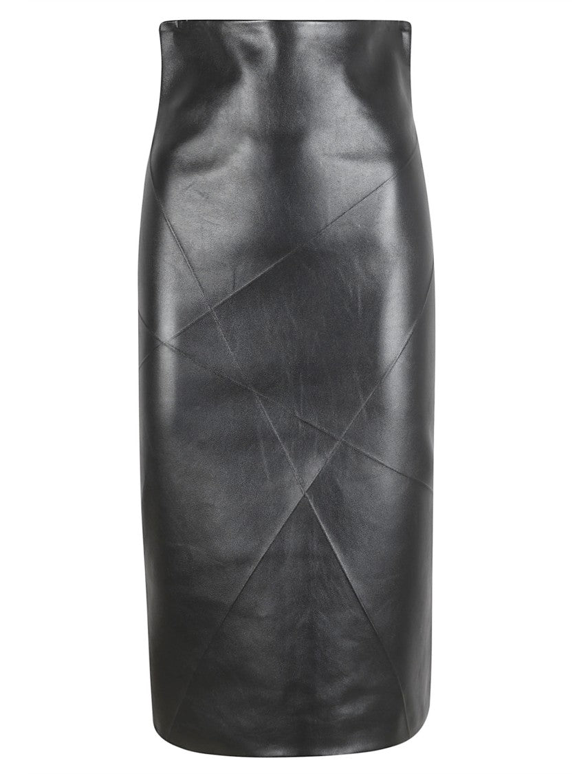 Max Mara Fitted Black Skirt