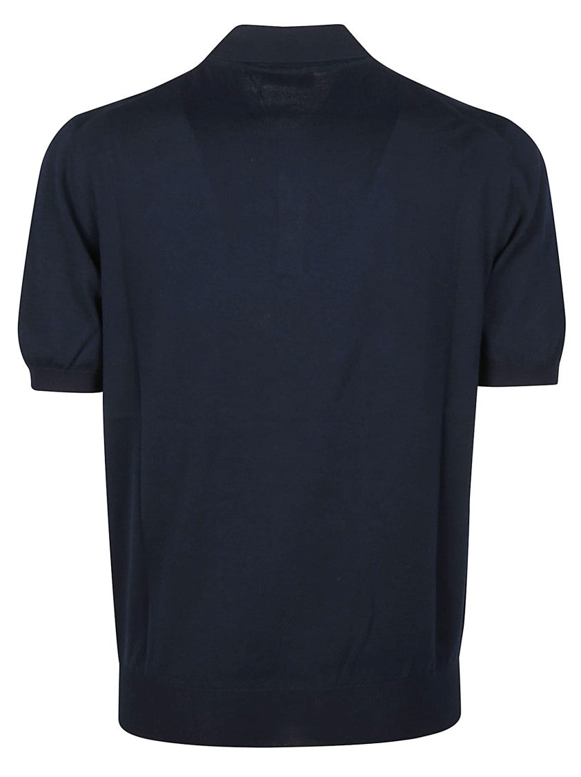 Altea Short-Sleeve Cotton Polo Shirt