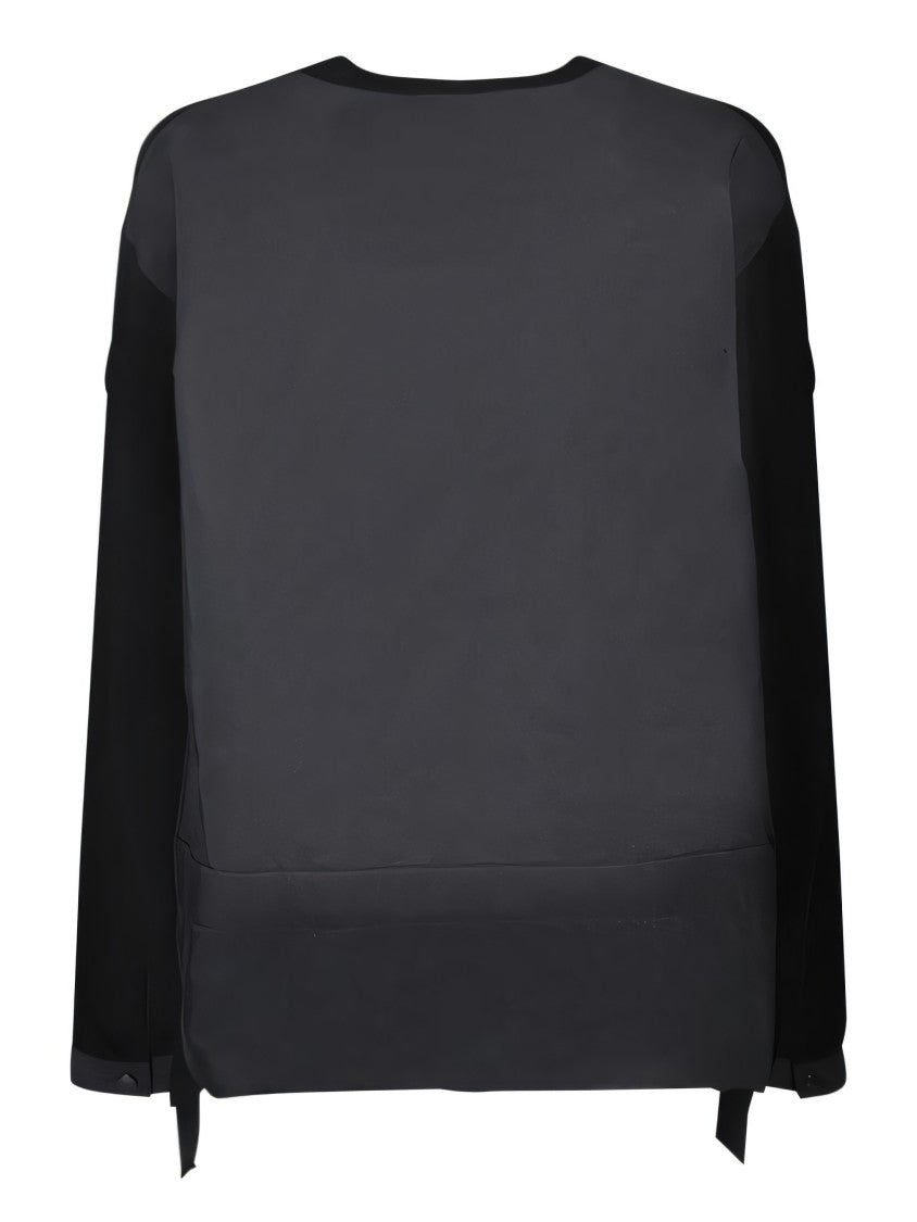 Moncler Relaxed Fit Black Sweater