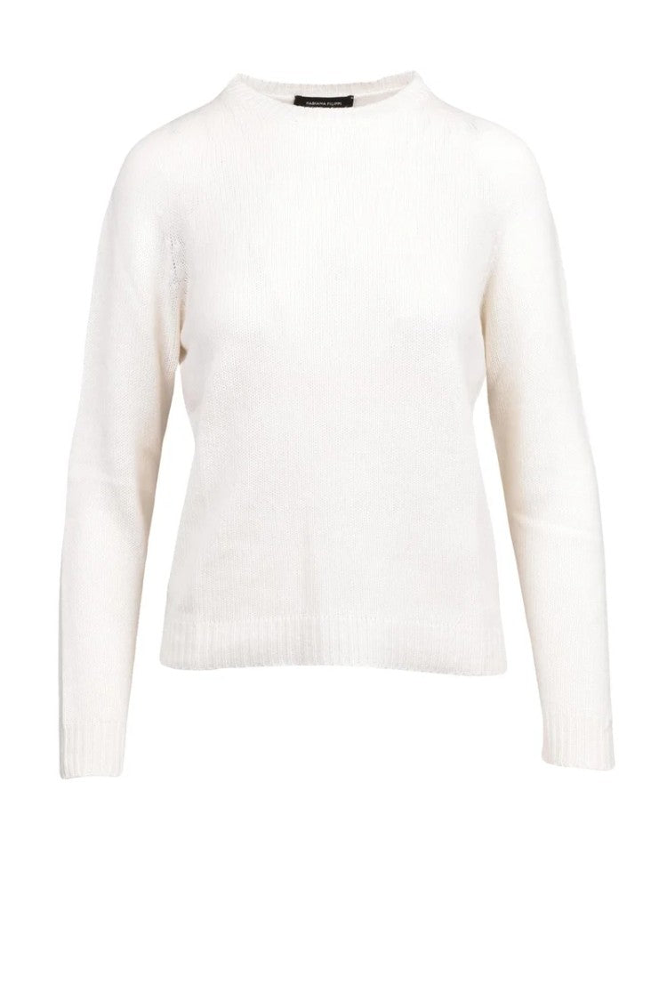 Fabiana Filippi Crewneck Sweater - White