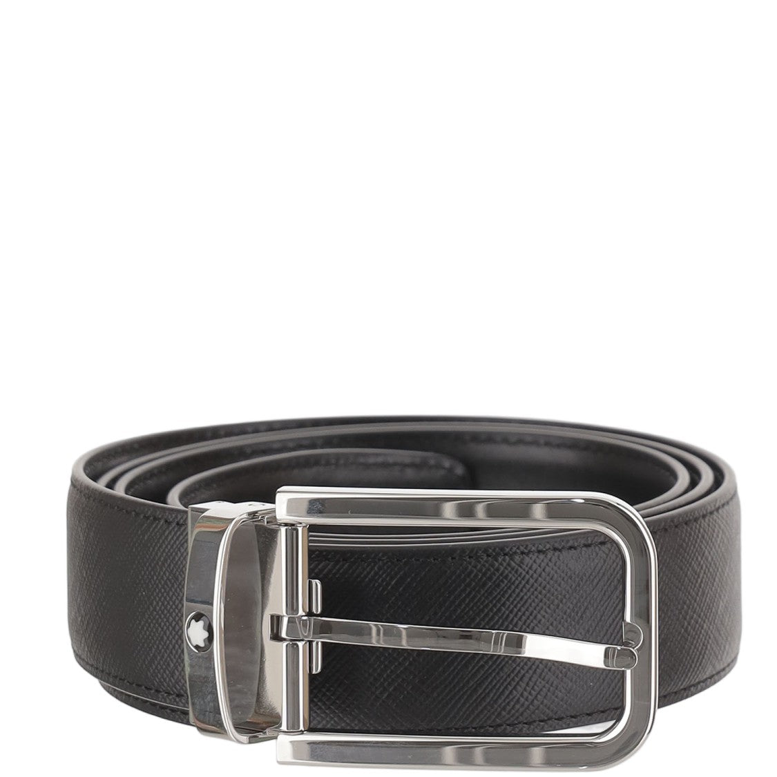Montblanc Black Reversible Meisterstueck Leather Belt