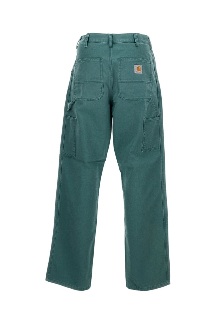 Carhartt Wip Cropped 5-Pocket Trousers With Button And Zip Fastening