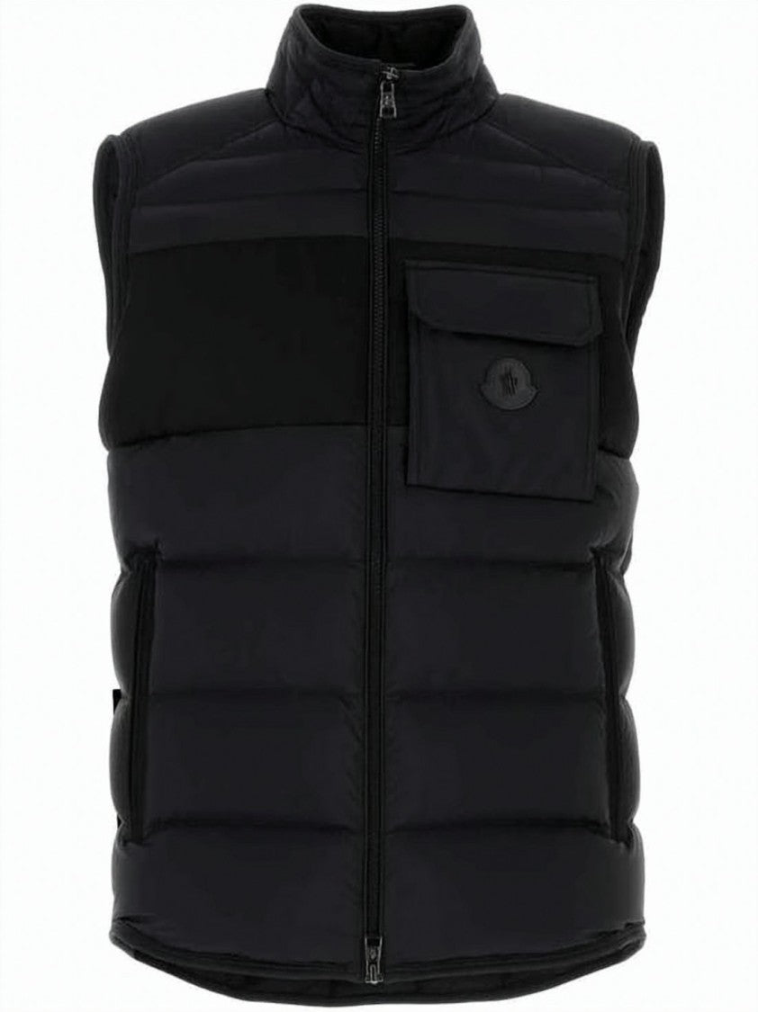 Moncler Quilted Black Padded Vest