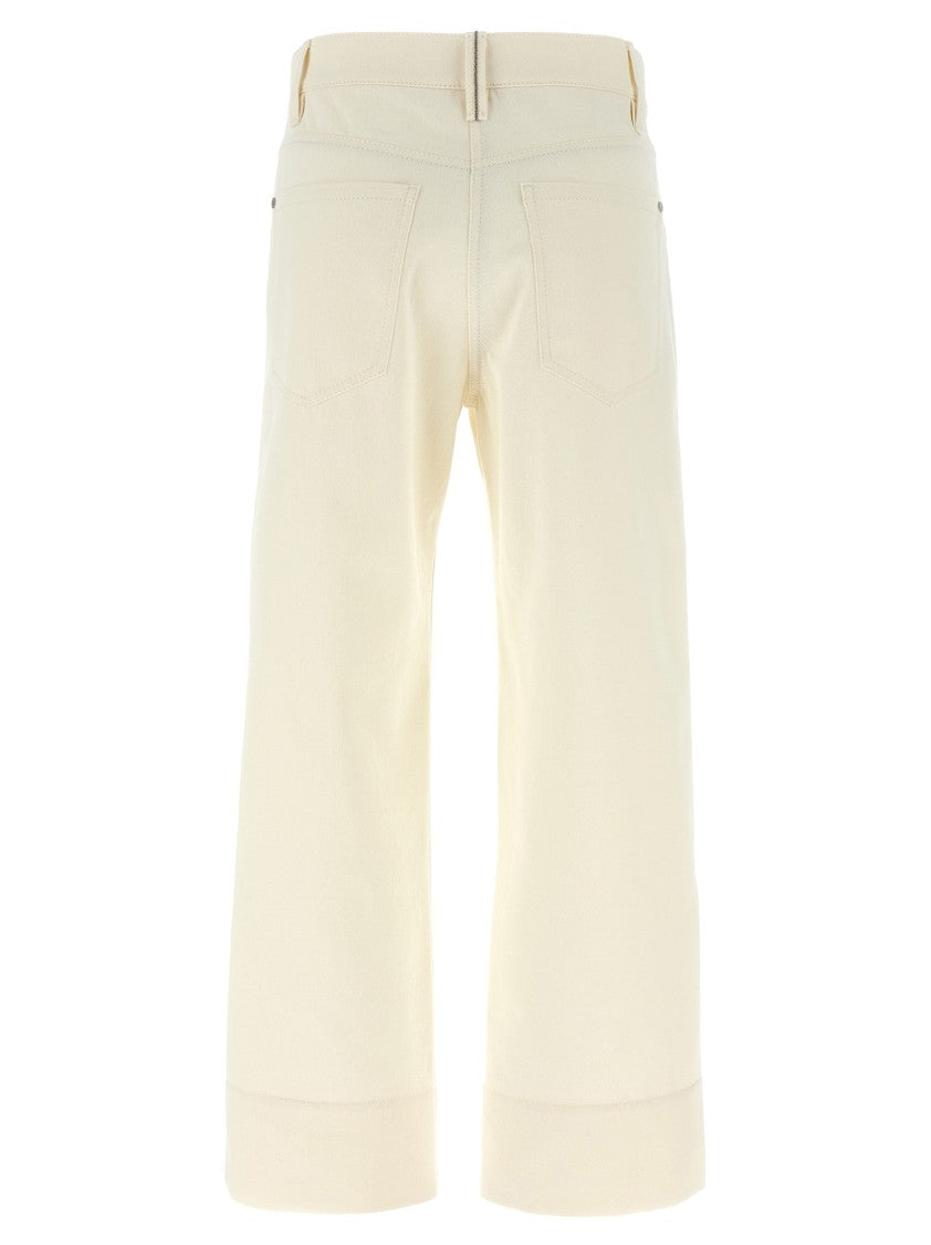 Brunello Cucinelli Monile Crop Pants