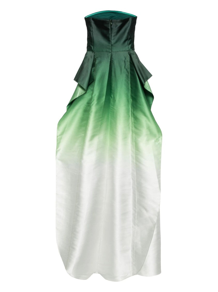 Saiid Kobeisy Mikado, Strapless Dress With Beading On The Sides