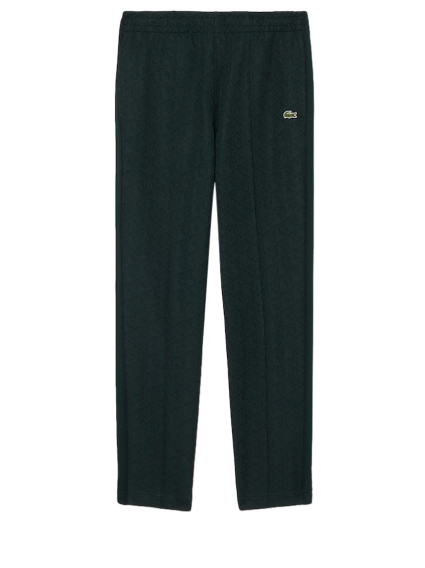 Lacoste Straight-Leg Textured Casual Pants