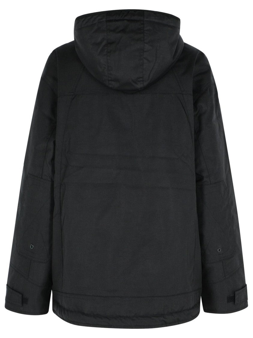 Coperni Asymmetric' Black Polyamide Jacket