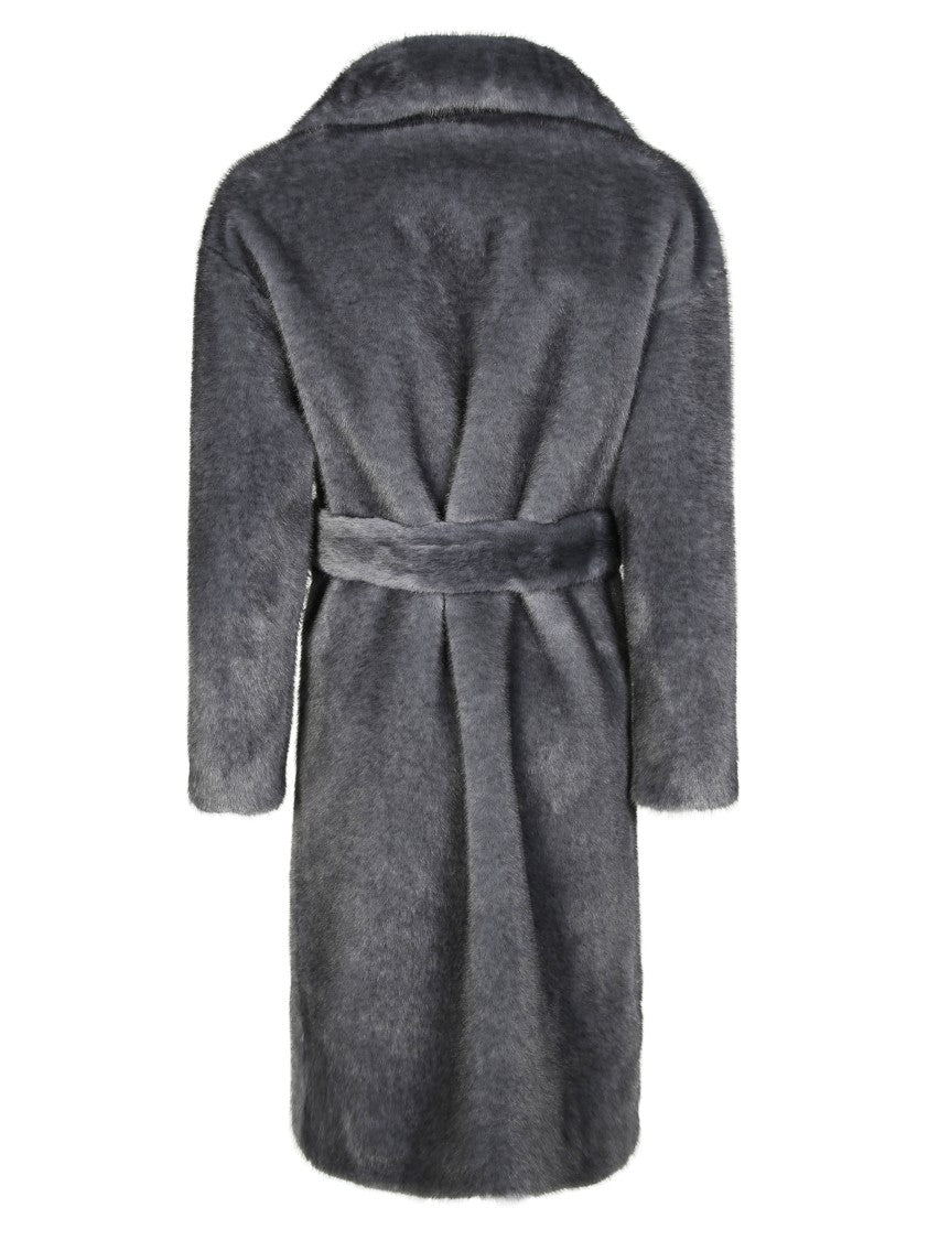 Herno Double-Breasted Tailored Coat With Wide Lapels