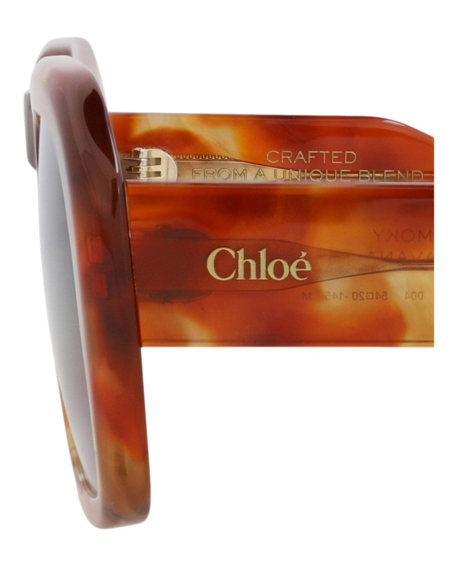 Chloé Square-Frame Recycled Acetate Sunglasses