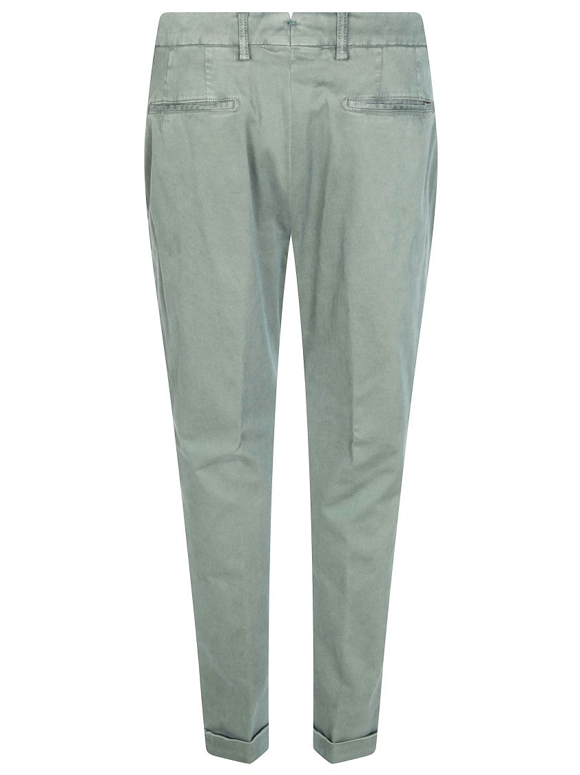 Berwich Green Tailored Cuffed Formal Pants