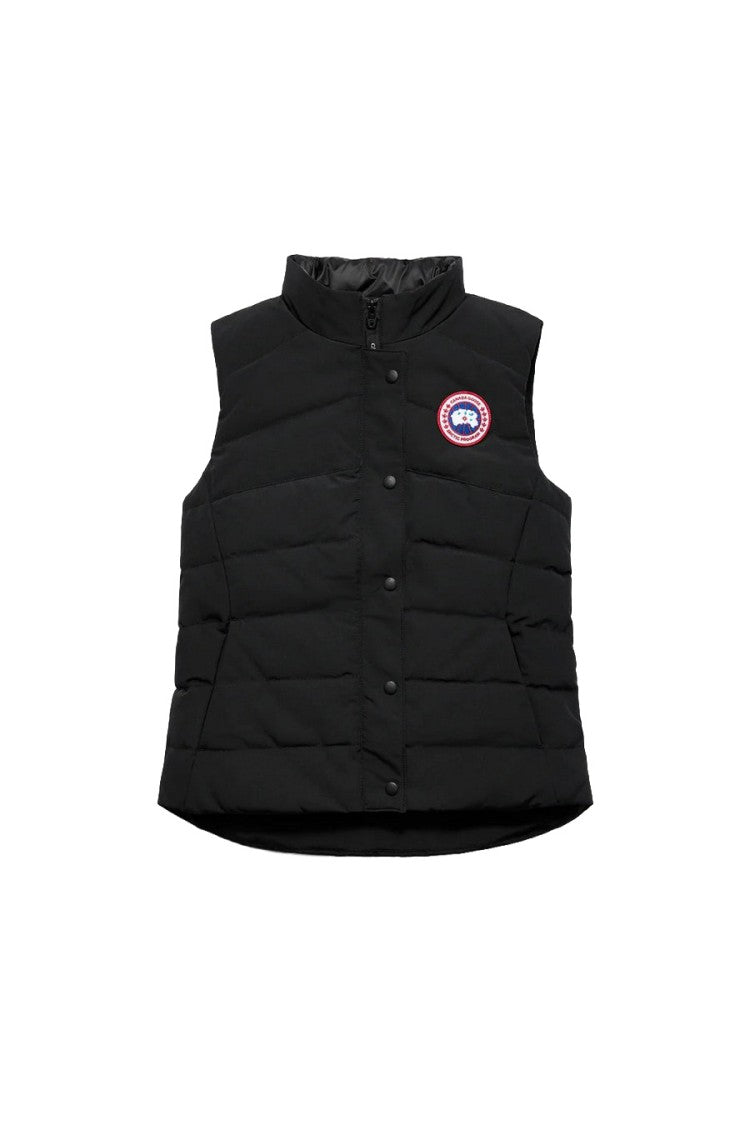 Canada Goose Black Freestyle Quilted Polyester Puffer Vest