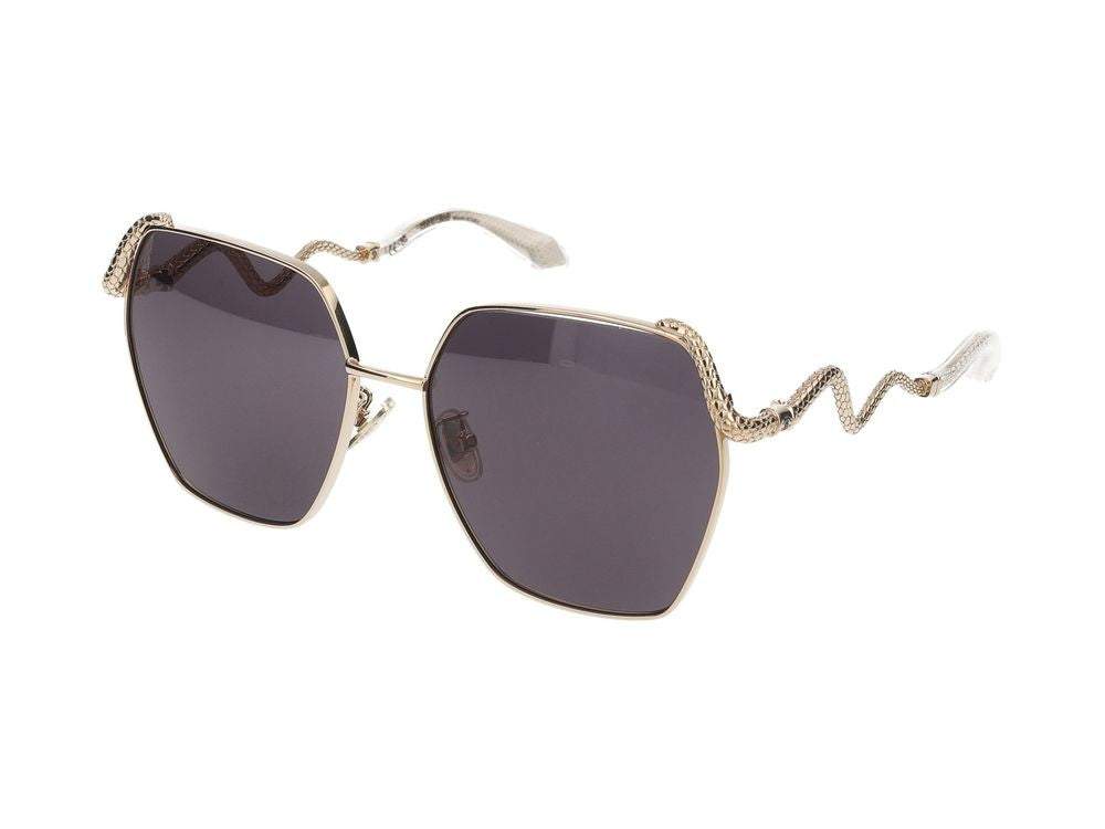 Roberto Cavalli Sunglasses Src035m 0300 Rose Gold Shiny Total 59/16/140