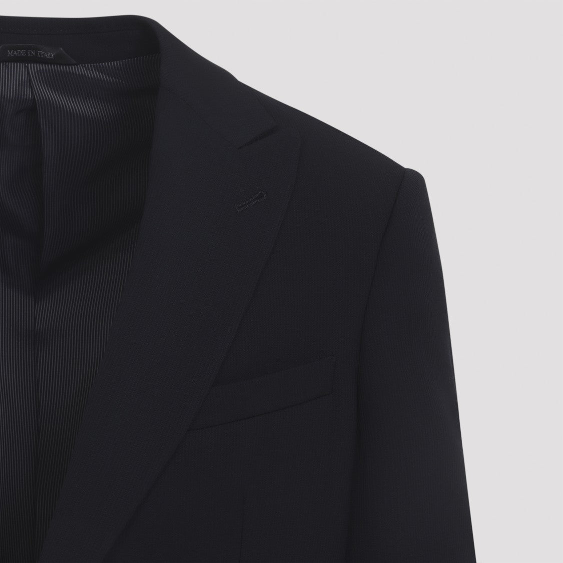 Giorgio Armani Dark Navy Blue Virgin Wool Suit