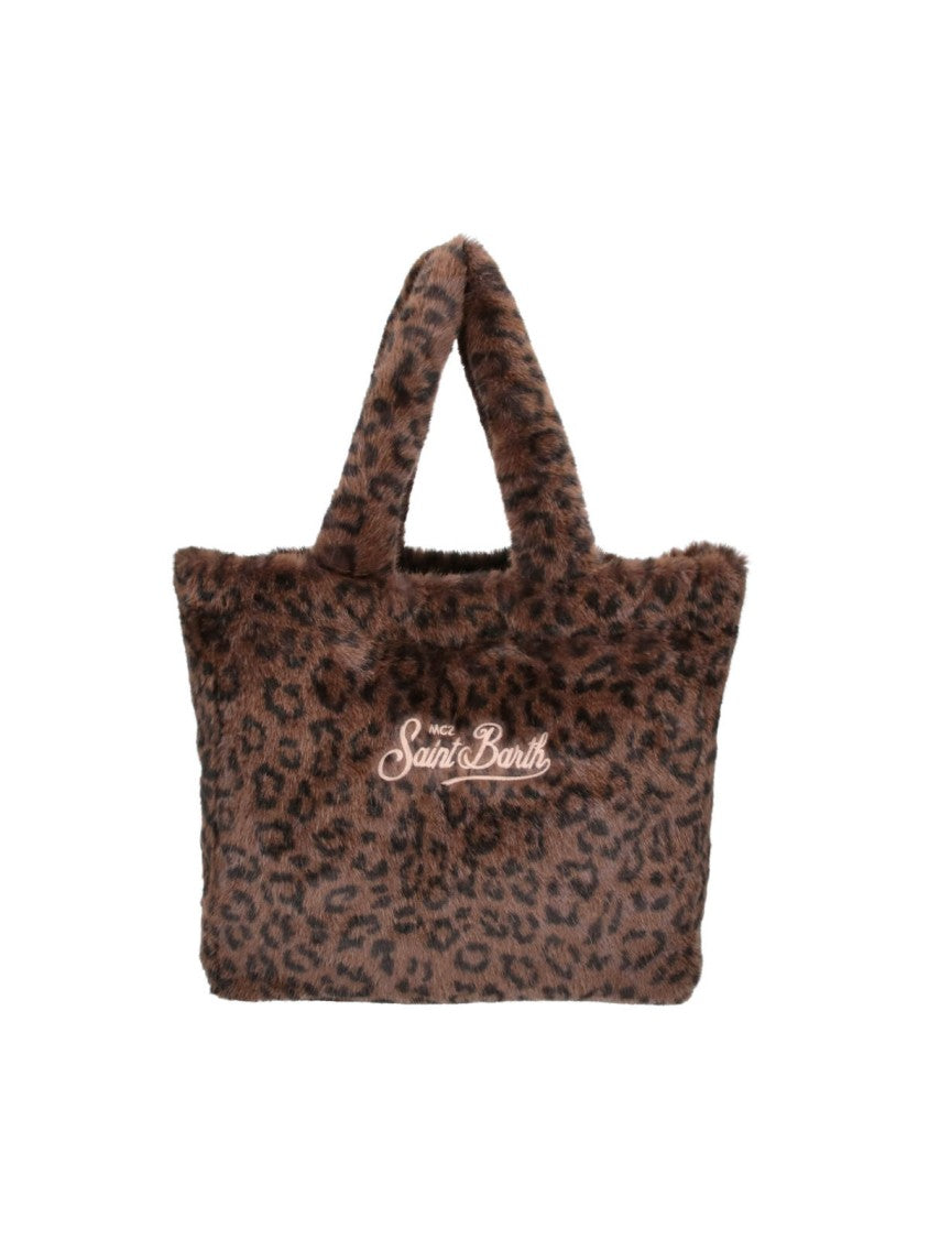 Mc2 Saint Barth Multicolor Colette Soft Fur Tote Bag