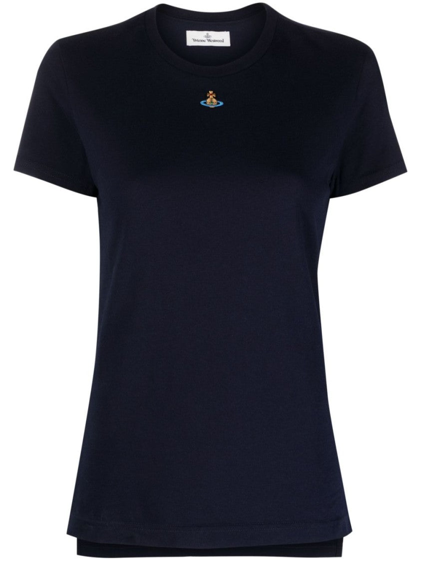 Vivienne Westwood Midnight Blue Cotton Jersey T-Shirt