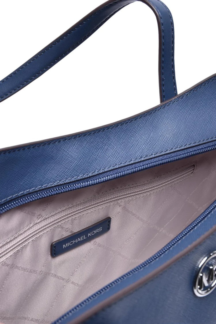 Michael Kors Leida Shopper Polyurethane - Blue