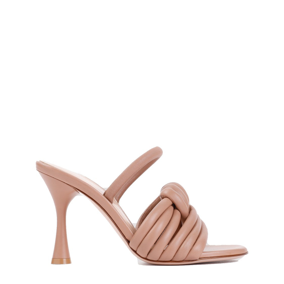 Gianvito Rossi Praline Brown Nappa Leather Sandal