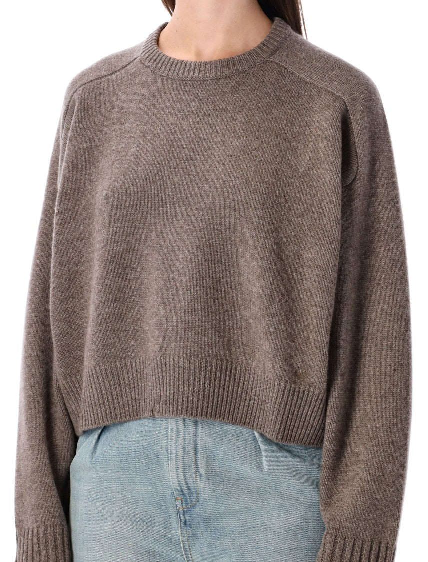 Loulou Studio Bruzzi Cropped Wool And Cashmere Sweater