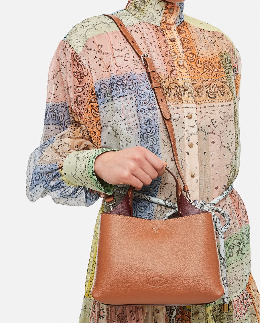 Tod's Mini Leather Shopping Bag