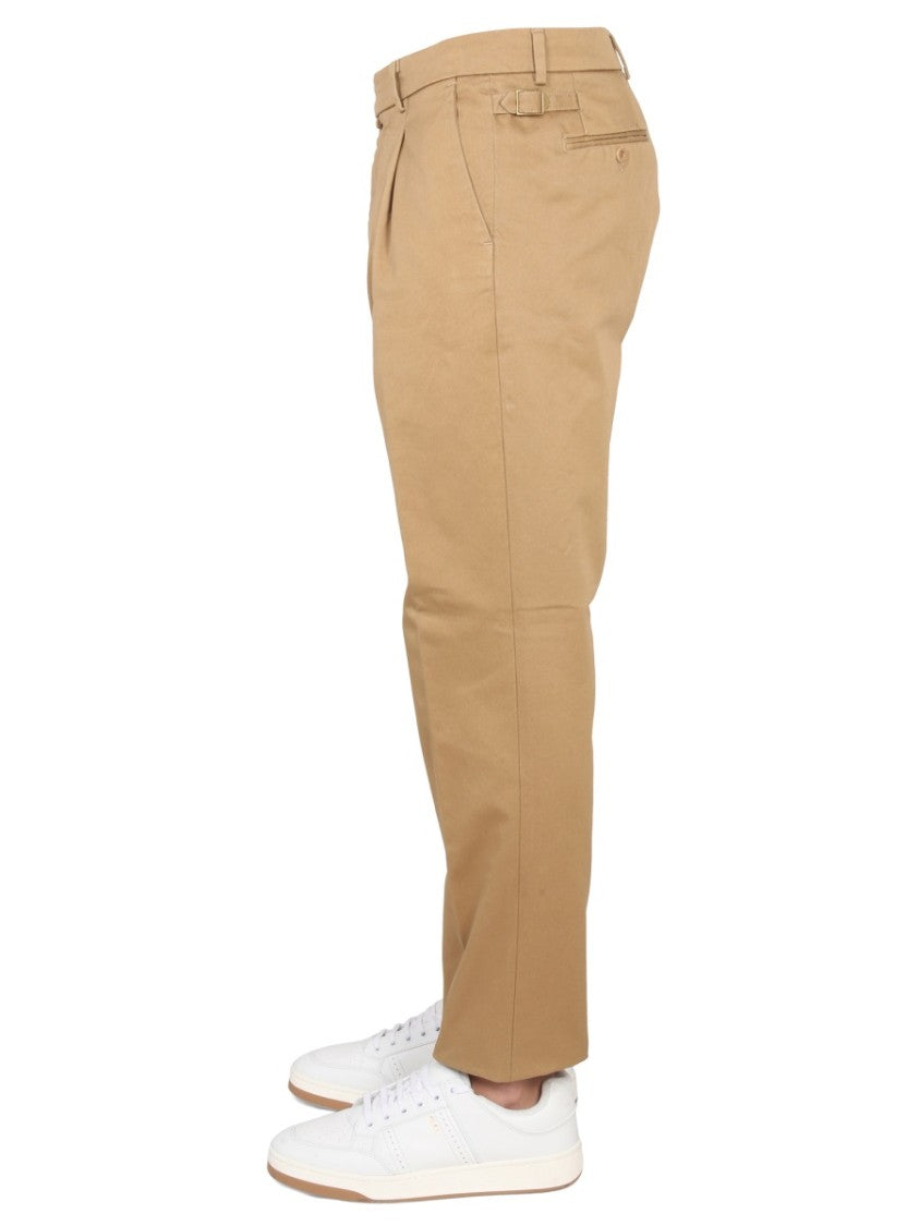 East Harbour Surplus Brown Chino Pants With Classic Straight-Leg Silhouette