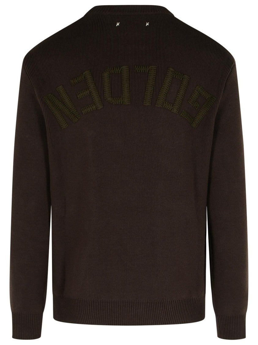 Golden Goose Brown Cotton Sweater