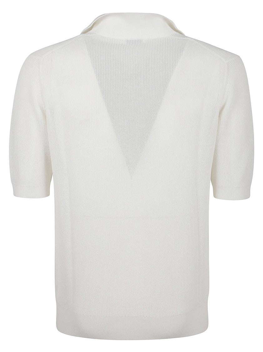 Ballantyne White Polo Short Sleeves