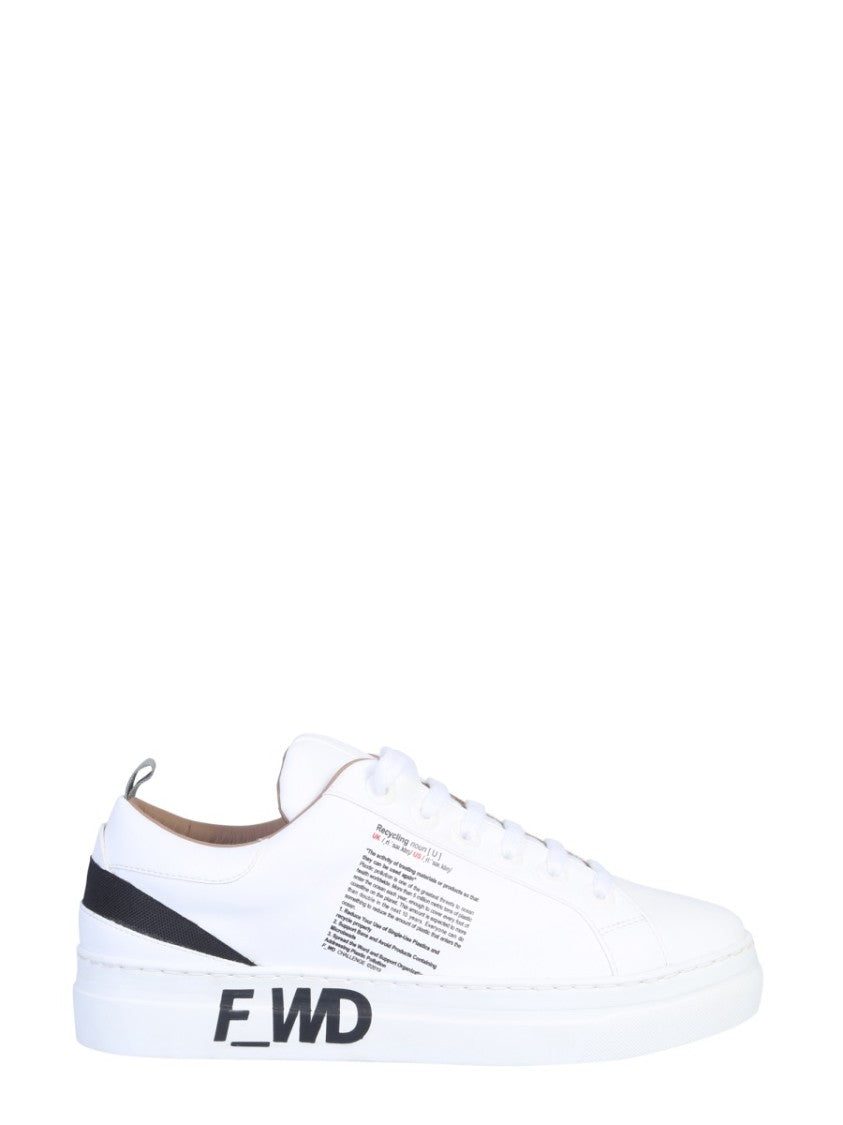 Forward Ecoleather Low-Top Sneakers With Contemporary Detailing