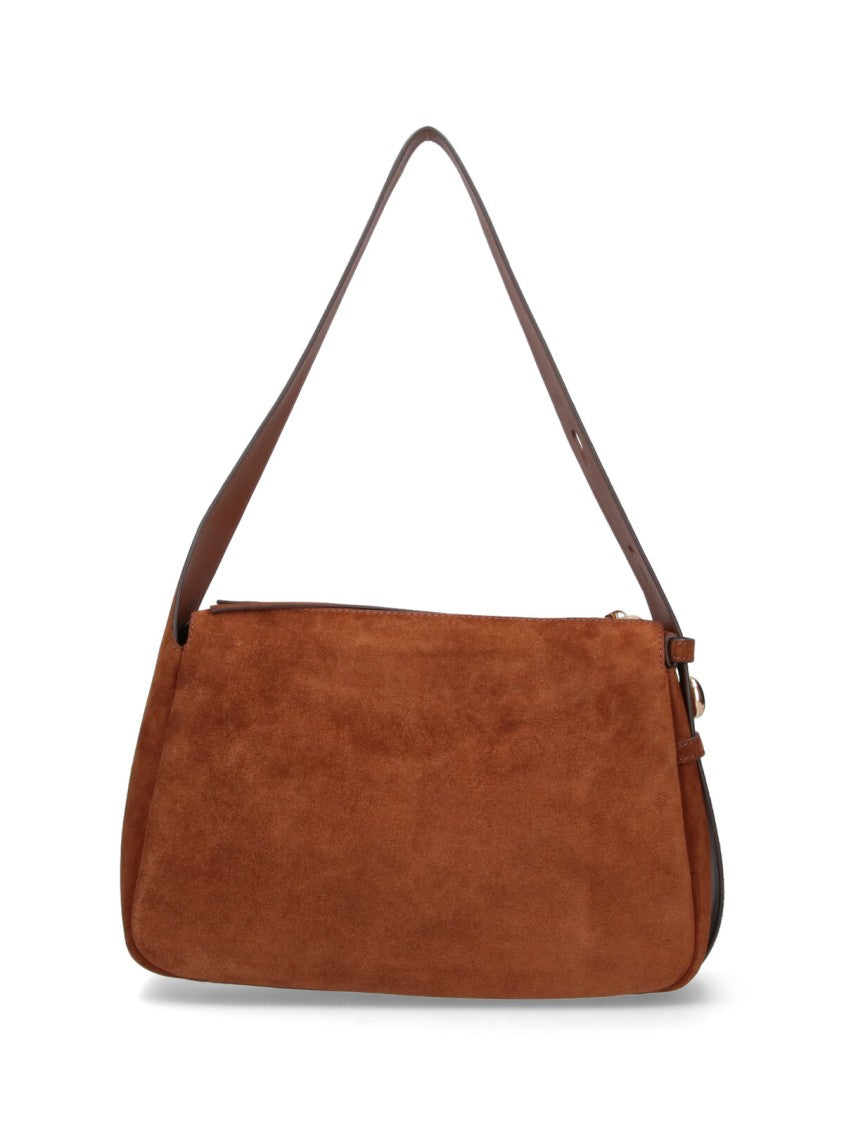 Tory Burch "Romy" Shoulder Bag – Brown